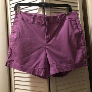 Womens Old Navy Everyday Short Purple Shorts Size 6